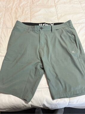 Hurley Men’s Sage Green Hybrid Shorts